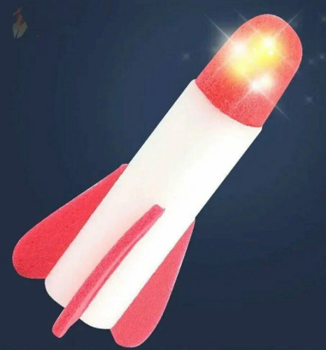 Игрушка Пусковая Ракета светится 34 см С76033 фото 2 Игрушка Пусковая Ракета светится 34 см С76033 фото 2