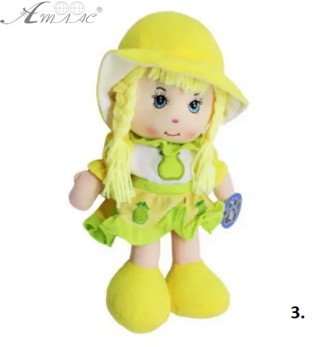 Игрушка Мягкая Кукла, Микс 35 см в пакете 1422 фото 3 Игрушка Мягкая Кукла, Микс 35 см в пакете 1422 фото 3