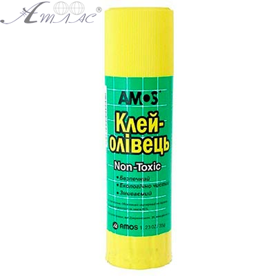 Клей-олівець PVP 35 гр Amos Супер! Am-3235