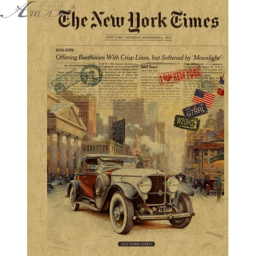 Блокнот-спіраль Офорт А5 96 арк # Крафт, закрита спіраль 5896К