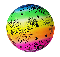 Іграшка М'яч надувний, дитячий з малюнком неон 22 см  06935