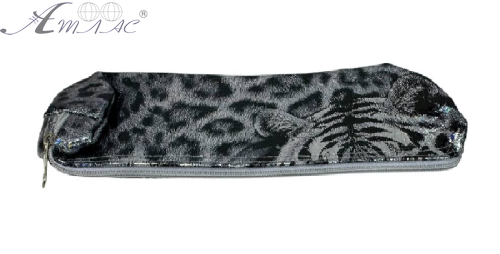 Пенал школьный Тигр серебро на 1 отделение 14933 Пенал школьный Тигр серебро на 1 отделение 14933