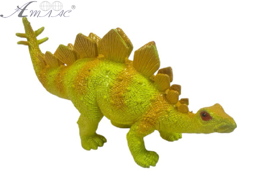 Іграшка силіконова антистрес, Динозавр жовтий з хребтом 14см 11998 Іграшка силіконова антистрес, Динозавр жовтий з хребтом 14см 11998