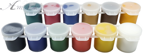 Гуашь набор Луч "Классика" 12цветов 20мл (блок-тара) 21С1376-08 фото 3 Гуашь набор Луч "Классика" 12цветов 20мл (блок-тара) 21С1376-08 фото 3