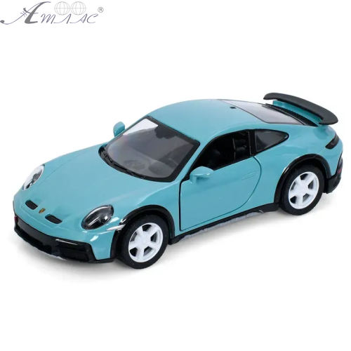 Машинка Kinsmart Porsche 911 Rally Блакитна KT5467W Машинка Kinsmart Porsche 911 Rally Блакитна KT5467W