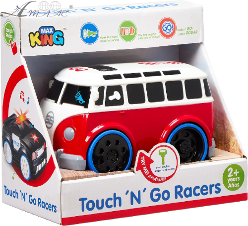 Игрушка Автобус сенсорное управление езды 15см MaxKing 31501C Игрушка Автобус сенсорное управление езды 15см MaxKing 31501C