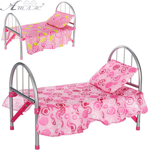 Игрушка Кроватка металлическая Baby Tilly 9342 Игрушка Кроватка металлическая Baby Tilly 9342