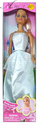 Кукла Defa в платье с длинными волосами 28см 8074 Кукла Defa в платье с длинными волосами 28см 8074