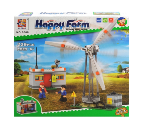Игрушка Конструктор JILEBAO Happy Farm 229 детали 6008 Игрушка Конструктор JILEBAO Happy Farm 229 детали 6008