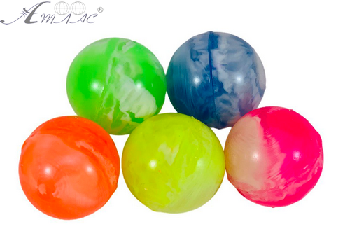 Игрушка Мяч попрыгунчик 2,5 см мраморный в баночке 17818 Игрушка Мяч попрыгунчик 2,5 см мраморный в баночке 17818