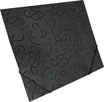 Папка на резинке А4 Leader микс  215168