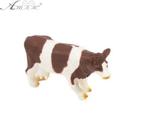 Іграшка силіконова антистрес, Корова з коричневими плямами 12 см 04922 Іграшка силіконова антистрес, Корова з коричневими плямами 12 см 04922
