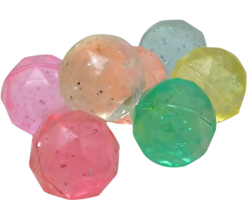 Игрушка Мяч попрыгунчик 2,8 см цветной Бриллиант  14872 фото 2