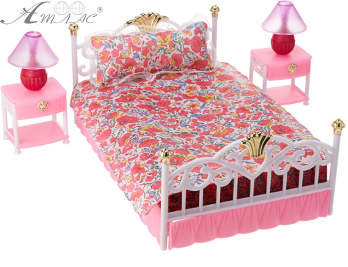 Кукольная Мебель набор Gloria Спальня 99001 Кукольная Мебель набор Gloria Спальня 99001