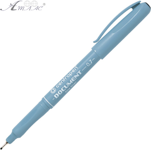 Ручка капиллярная Centropen 0,7 Liner черный К2631 7507