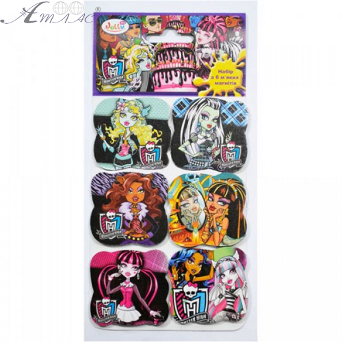 Игрушка Магниты Мягкие 5 * 5 см "Monster High" на подвеске 73083 Игрушка Магниты Мягкие 5 * 5 см "Monster High" на подвеске 73083
