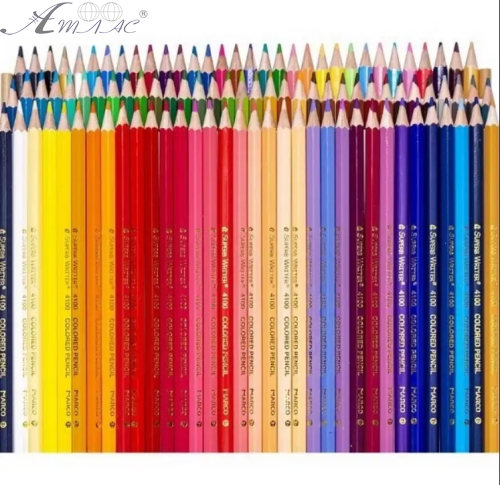 Карандаши цветные Marco Superb Writer 100 цветов шестигранные 4100-100СВ фото 2 Карандаши цветные Marco Superb Writer 100 цветов шестигранные 4100-100СВ фото 2