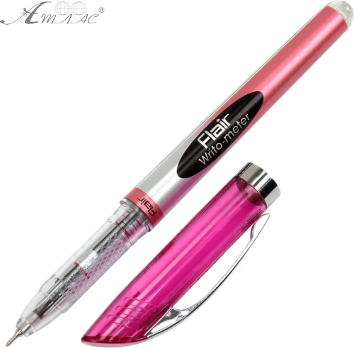 Ручка кулькова Flair Writo - meter 10 км ЧЕРВОНА 743