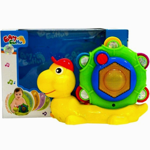 Игрушка Улитка - Тамбурин 3в1 S+S EG80103R Игрушка Улитка - Тамбурин 3в1 S+S EG80103R