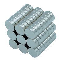 Магнит неодимимовый для доски Диск 1шт  8 х 3мм  02539