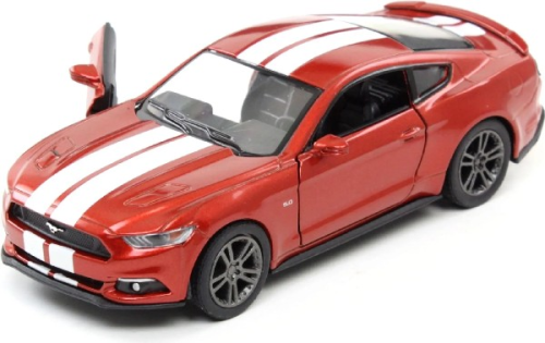 Машинка Kinsmart Ford Mustang GT 2015 год с полосками KT5386FW Машинка Kinsmart Ford Mustang GT 2015 год с полосками KT5386FW