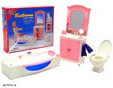 Кукольная Мебель набор Gloria Ванная комната  24020 