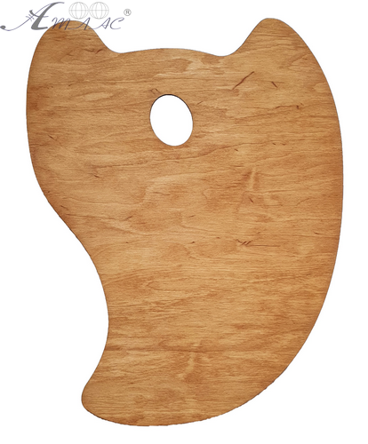 Палитра № 30 дерево, промасленная, капля 39 х 30 см AS-4980 Палитра № 30 дерево, промасленная, капля 39 х 30 см AS-4980