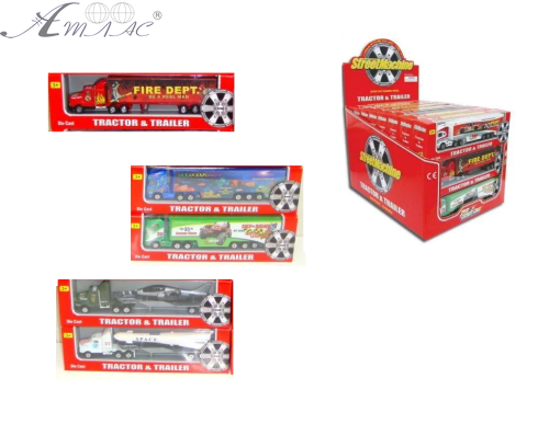 Іграшка Машинка Модель Die Cast вантажівки мікс РТ-304 Іграшка Машинка Модель Die Cast вантажівки мікс РТ-304