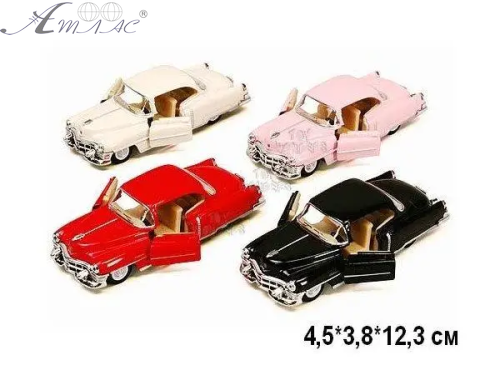 Машинка Kinsmart Cadillac 62 Coupe 1953 рік KT5339W Машинка Kinsmart Cadillac 62 Coupe 1953 рік KT5339W