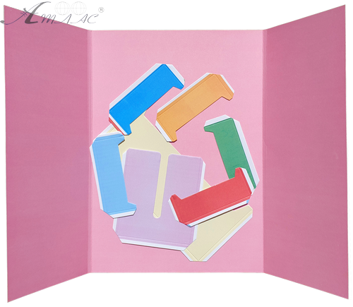 Папка Лэпбук Розовая А 4 с семью карманами AS-0502, Р-0221 фото 3 Папка Лэпбук Розовая А 4 с семью карманами AS-0502, Р-0221 фото 3