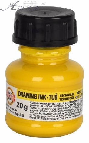 Туш K-I-N жовта 20 мл 1417002, 141723