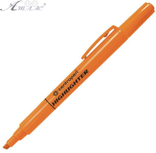 Маркер текстовий Centropen Ergo Помаранчевий 8722