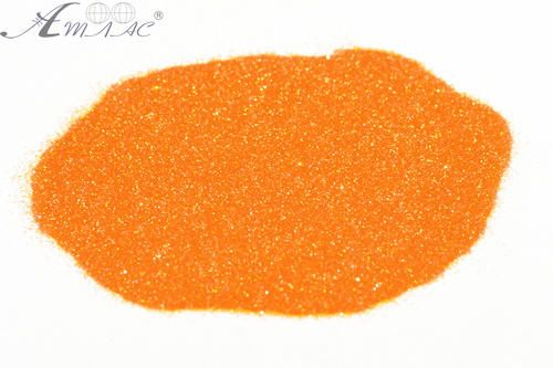 Блестки (Глиттер) Флуоресцентные Атлас 5 гр - Оранжевый AS-2033, А-933