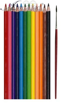 Олівці акварельні кольорові Marco Superb Writer 12 кольорів, шестигранні  4120-12СВ фото 2