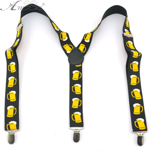 Підтяжки Пивні келихи на дорослого для любителів пива  12536 фото 2