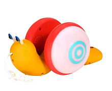 Игрушка Каталка Улитка на веревочке 19 см  07785 в коробке