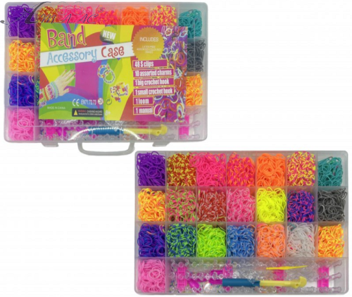 Набор Резинок для плетения 5500 шт. в чемодане  2200-3