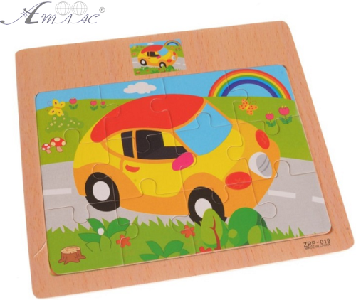 Игрушка Деревянная Пазл животные, техника 17 х 15см 1090 фото 5 Игрушка Деревянная Пазл животные, техника 17 х 15см 1090 фото 5