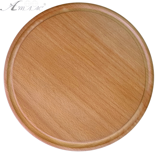 Деревянная доска круглая диаметром 30 см Бук 12859 Деревянная доска круглая диаметром 30 см Бук 12859