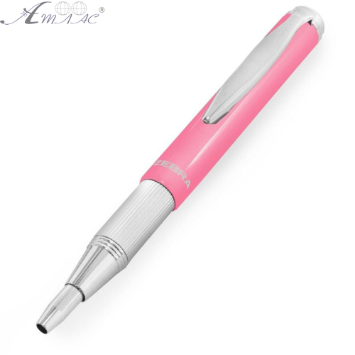 Ручка шариковая Zebra телескоп рифленый Telescopic Розовая BL 06115 фото 2 Ручка шариковая Zebra телескоп рифленый Telescopic Розовая BL 06115 фото 2