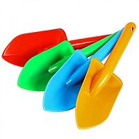 Игрушка Пластикова Лопатка совок углом 19см  719