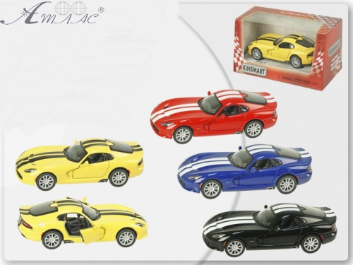 Машинка Kinsmart Dodge SRT Viper GTS 2013 рік KT5363WF Машинка Kinsmart Dodge SRT Viper GTS 2013 рік KT5363WF