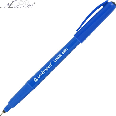 Ручка капілярна лінер Centropen 0,3 Ergo Liner синій  К4621 0104