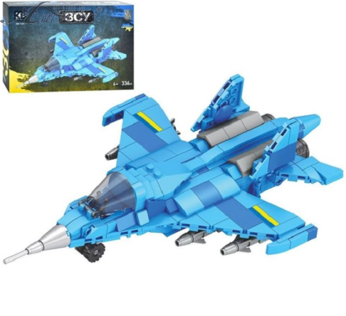 Іграшка Конструктор ЗСУ Літак СУ-27 336 деталей КВ1124 Іграшка Конструктор ЗСУ Літак СУ-27 336 деталей КВ1124