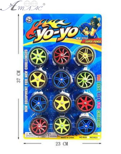 Игрушка Йо-йо Колесо в ассортименте d=5 см  0843 фото 2