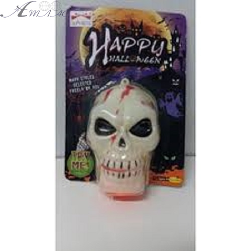 Игрушка Happy Halloween Череп белый 1026 Игрушка Happy Halloween Череп белый 1026