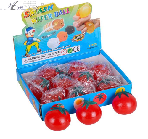 Іграшка Прикол Лізун Антистрес Томат 5 см  9654 фото 2