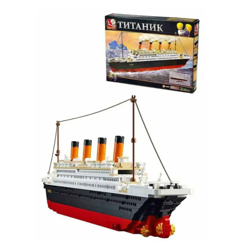 Конструктор Корабль Титаник 1012 деталей 61см M38-B0577 фото 2 Конструктор Корабль Титаник 1012 деталей 61см M38-B0577 фото 2