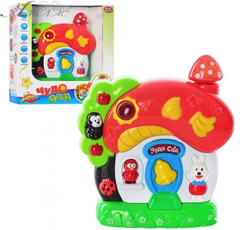 Развивающая игрушка Домик музыкальный Зайка Play smart  7575