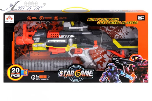 Игрушка Бластер Star Game с поролоновыми пулями SB418 Игрушка Бластер Star Game с поролоновыми пулями SB418